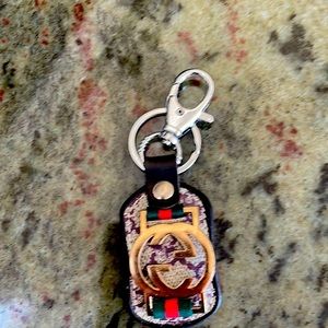 Gucci style keychain - pre loved ‘As Is’ condition